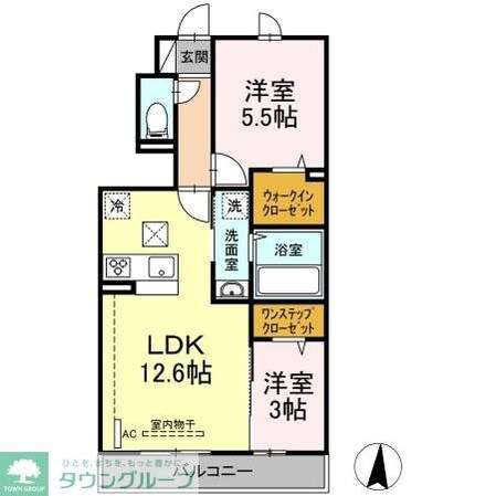 グランフォレストIIIの物件間取画像